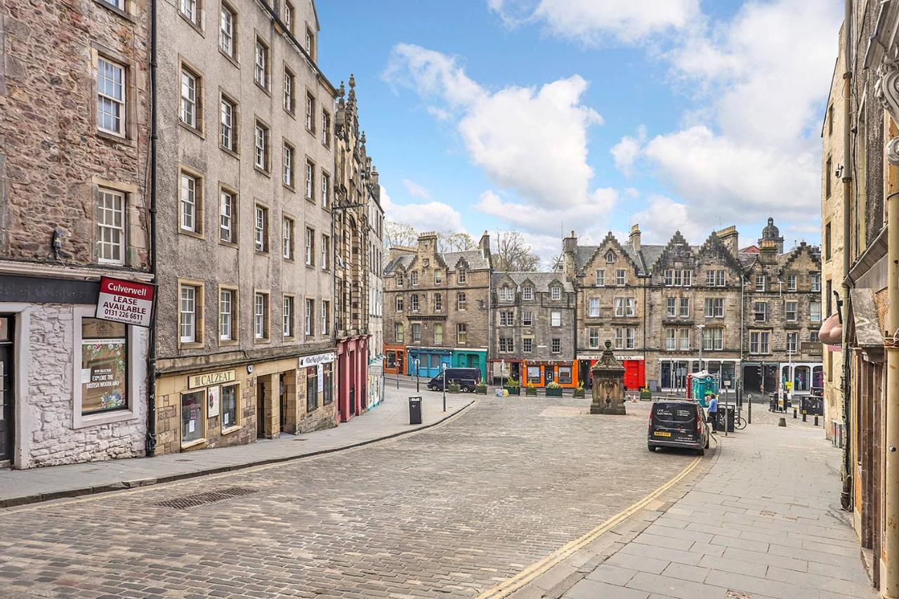 Ferienwohnung Joivy Cosy 1 Bed Flat Next To Grassmarket And Royal Mile Edinburgh Exterior foto