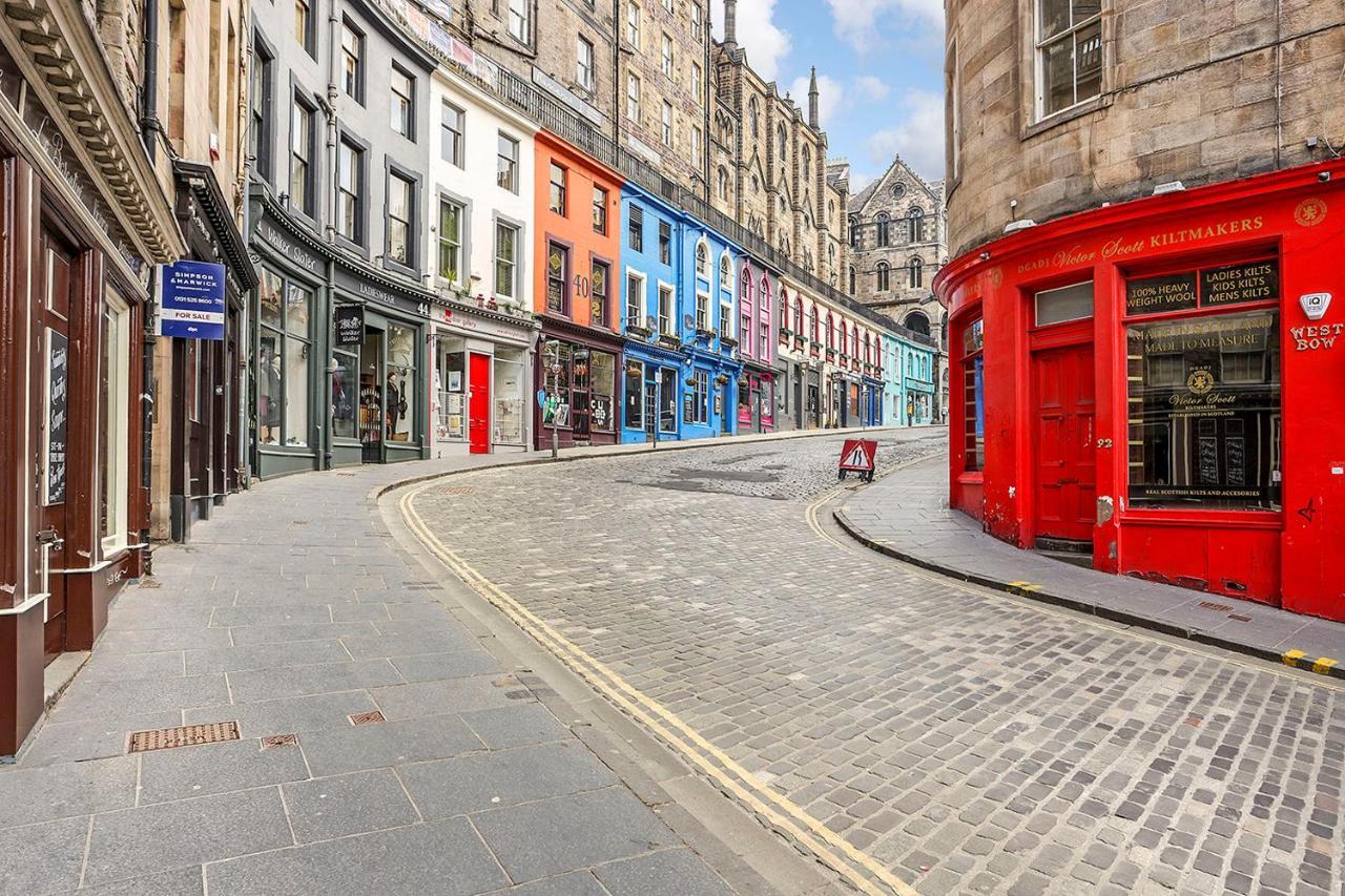 Ferienwohnung Joivy Cosy 1 Bed Flat Next To Grassmarket And Royal Mile Edinburgh Exterior foto