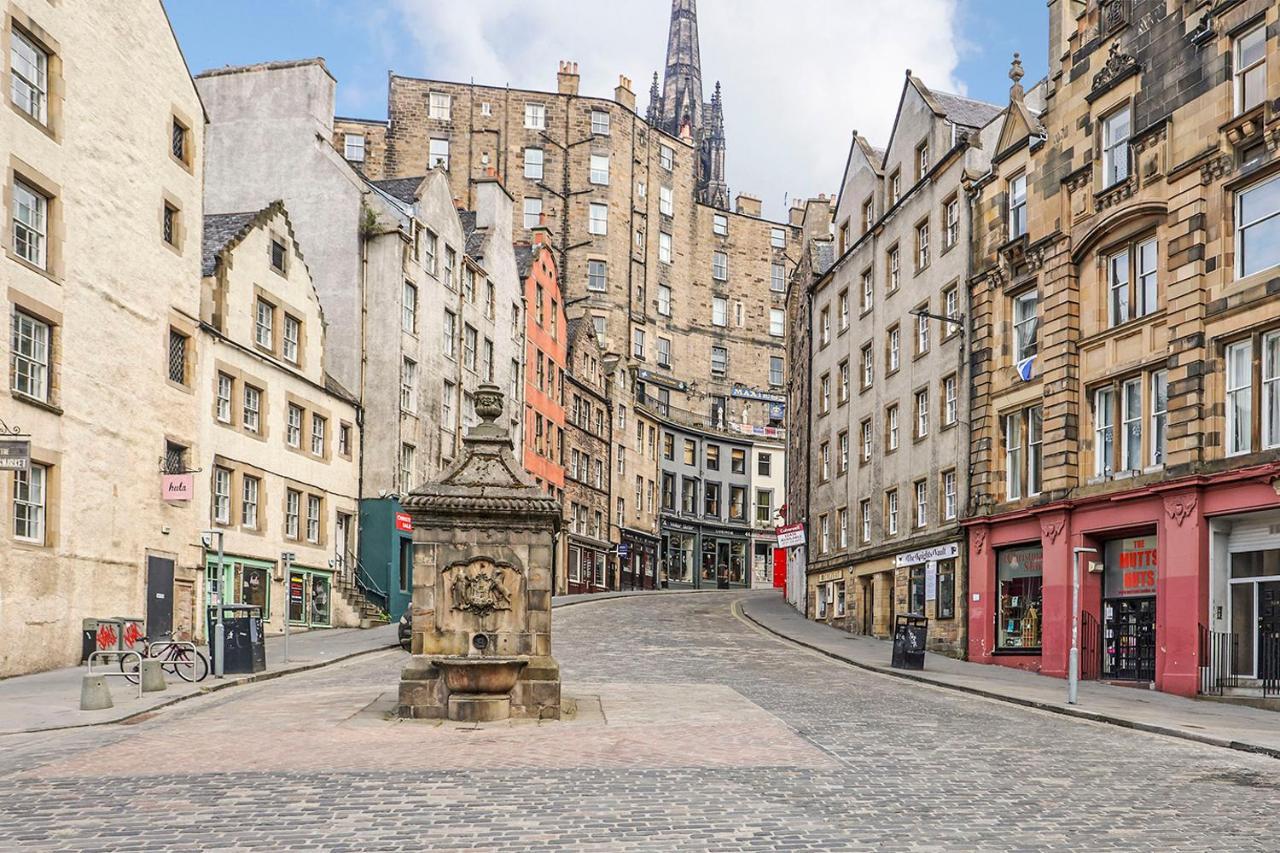 Ferienwohnung Joivy Cosy 1 Bed Flat Next To Grassmarket And Royal Mile Edinburgh Exterior foto